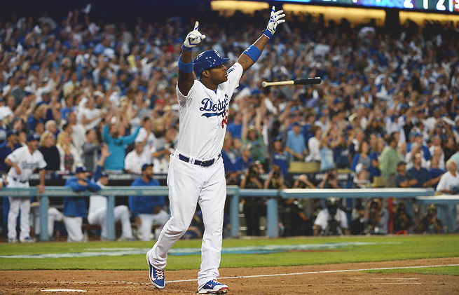 Puig preparado para ser tercer catcher de Dodgers