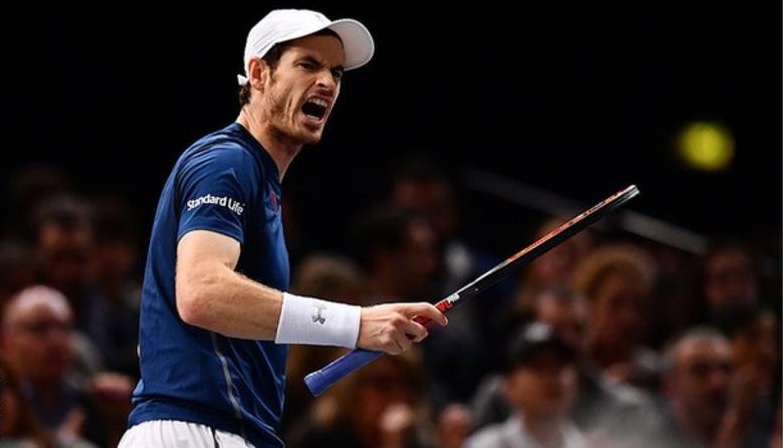 Andy Murray vence a John Isner y gana el Paris Masters