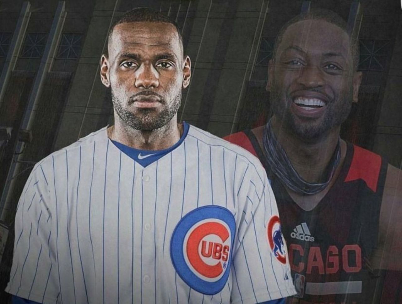 Dwyane Wade le recuerda a LeBron James quien ganó su apuesta en la Serie Mundial