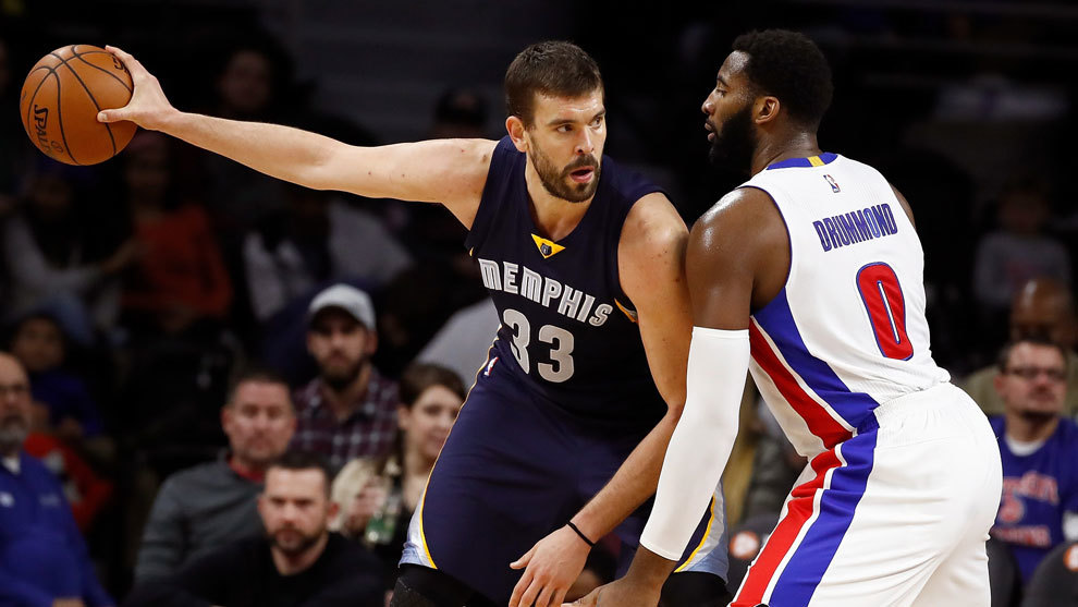 Marc Gasol responde con 38 puntos en la victoria de los Grizzlies