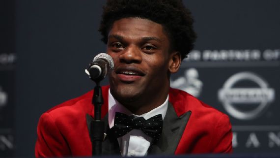 Lamar Jackson estableció un nuevo récord como ganador del Heisman