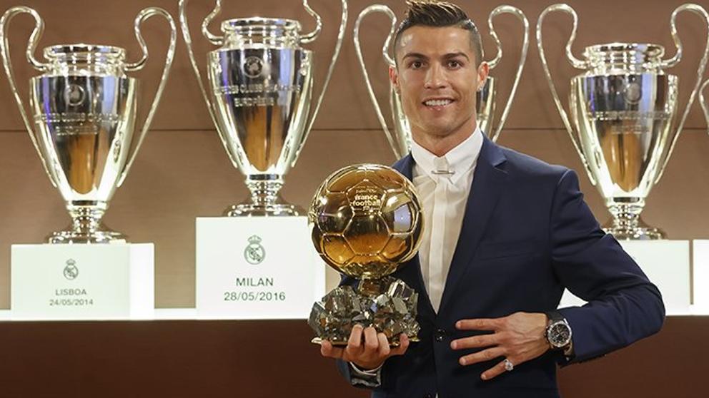 Cristiano Ronaldo gana el Balón de Oro 2016