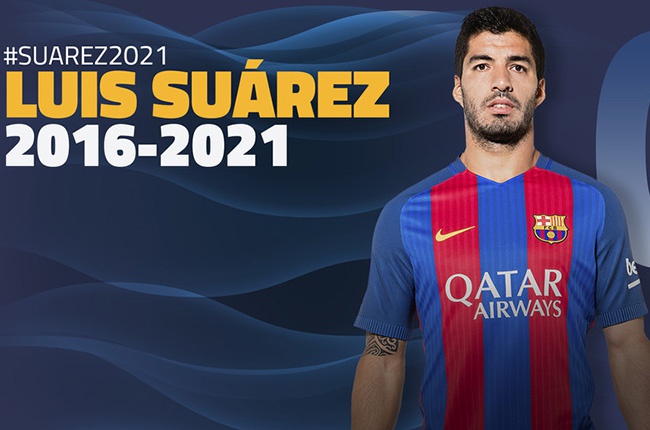 El Barcelona anuncia el acuerdo para la renovación de Luis Suárez