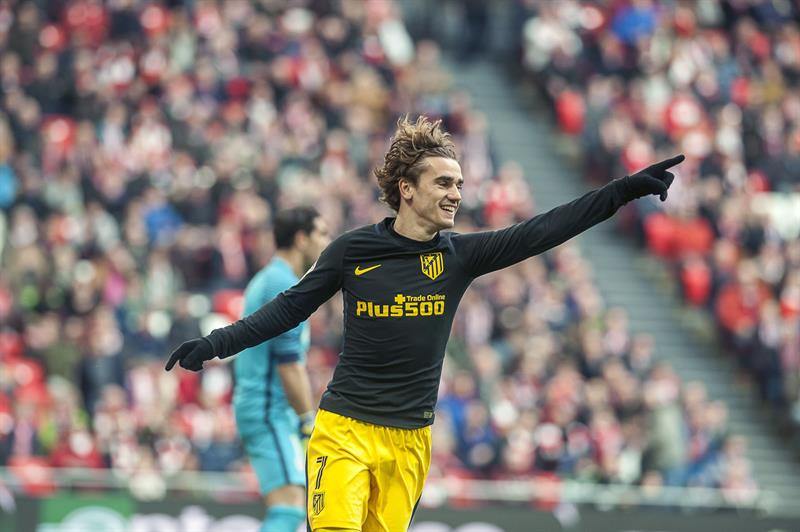 Un zapatazo de Griezmann le permite al Atlético igualar en San Mamés