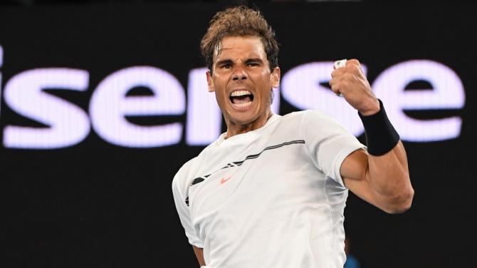 Nadal está en semis del Abierto de Australia