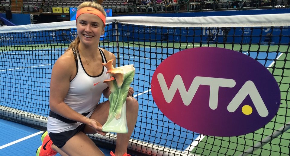 Svitolina gana el título en Taiwan