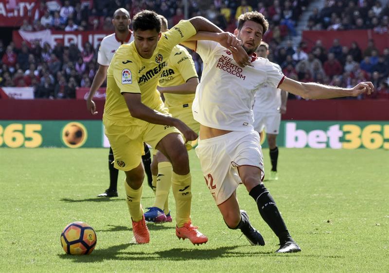 Sevilla no puede con Villarreal y cede en la lucha por el segundo lugar