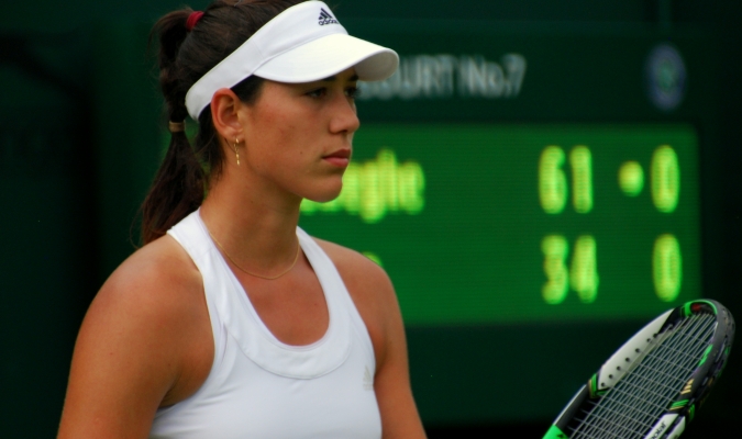 Muguruza se retira en su debut en Dubai por problemas físicos