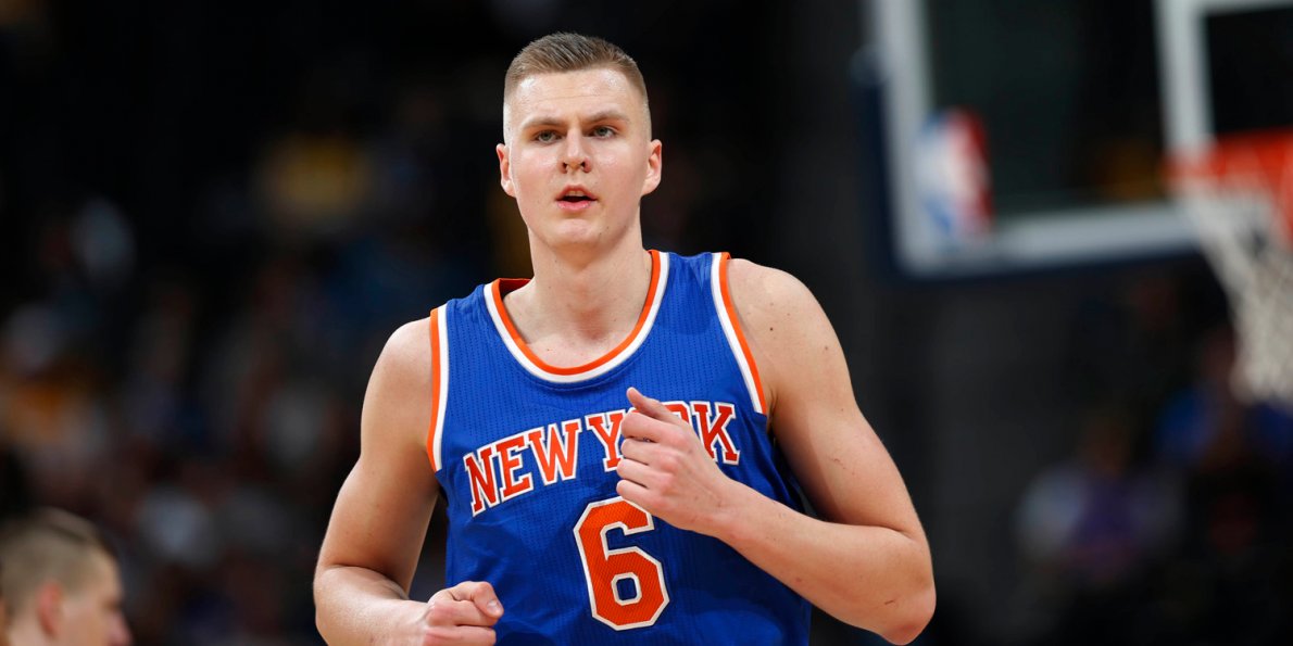 Kristaps Porzingis quiere que Carmelo Anthony se quede en los Knicks