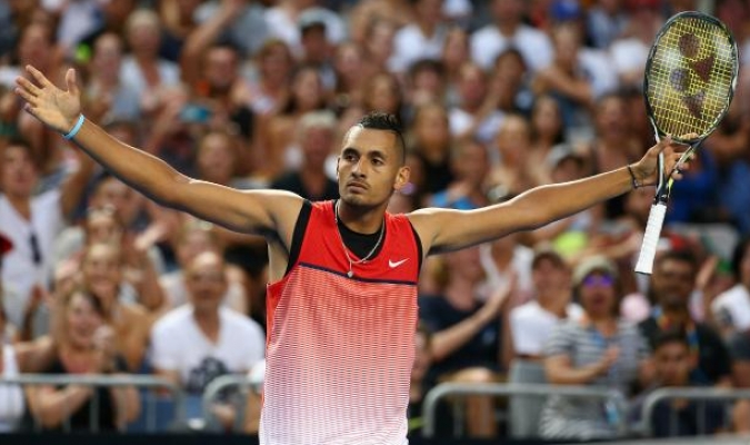 Kyrgios accede a cuartos en el torneo de Marsella