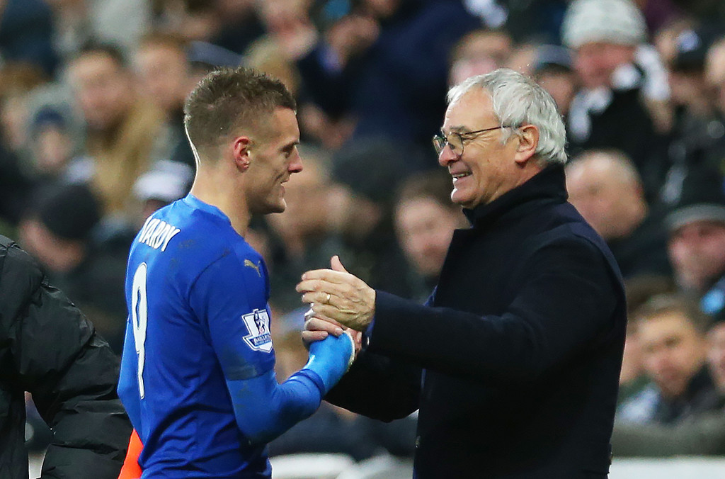 Vardy recibe amenazas de muerte por el despido de Ranieri