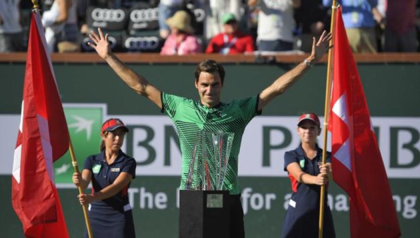 Roger Federer es pentacampeón de Indian Wells