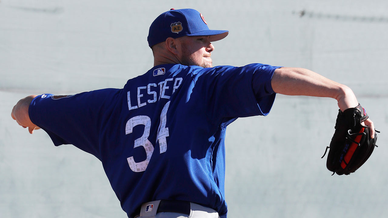 Jon Lester, primer abridor de los Cubs