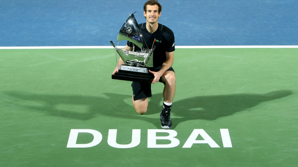 Andy Murray es el nuevo monarca de Dubai