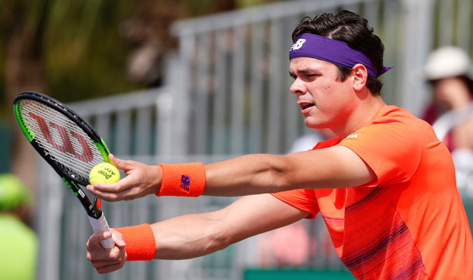 Raonic avanza en el Abierto Miami