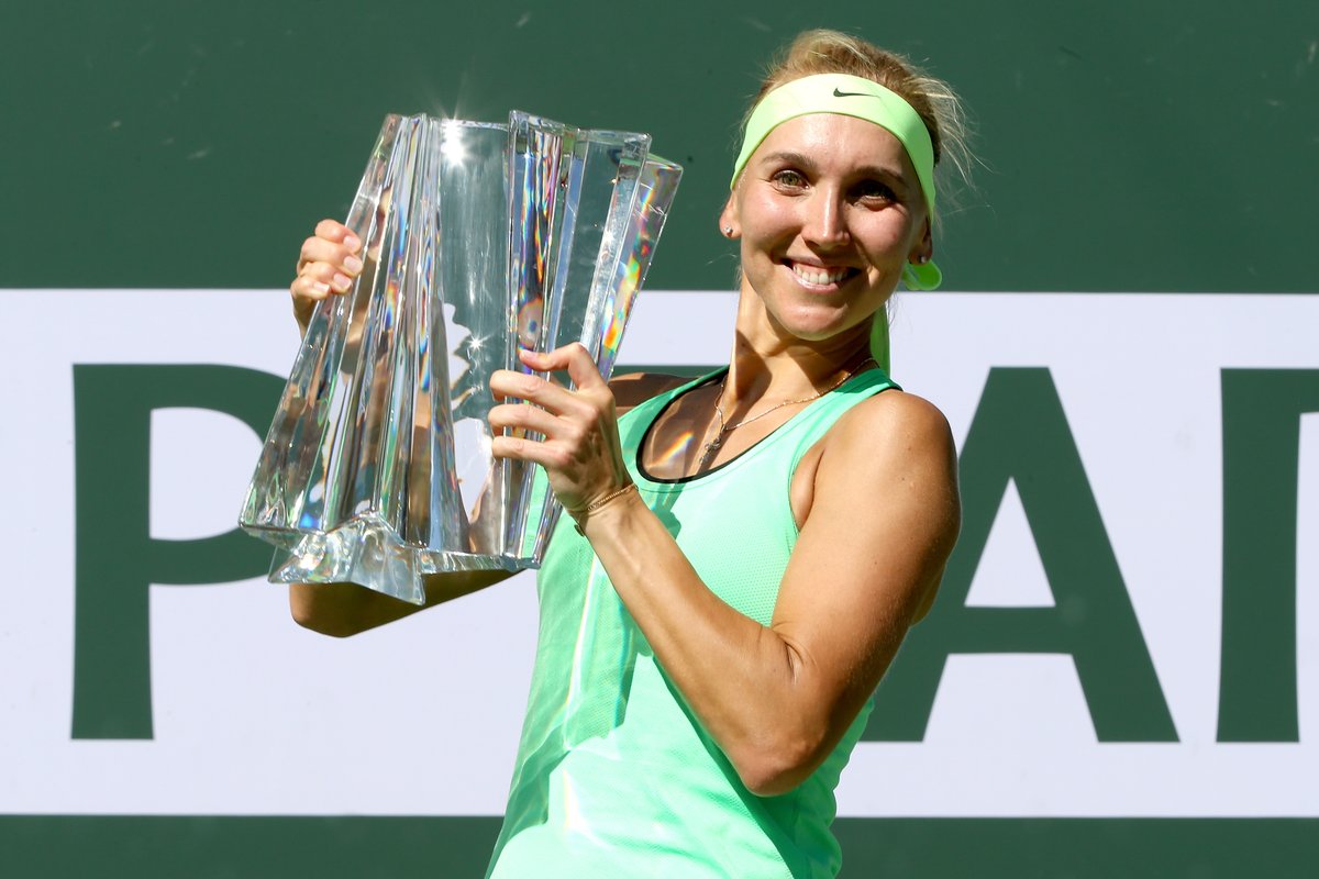 Elena Vesnina es campeona en Indian Wells