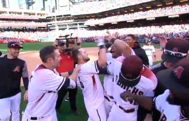 Diamondbacks con el primer Walk Off del año