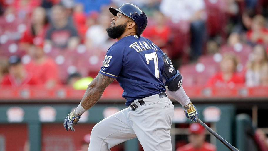 Eric Thames está sorprendiendo a todos