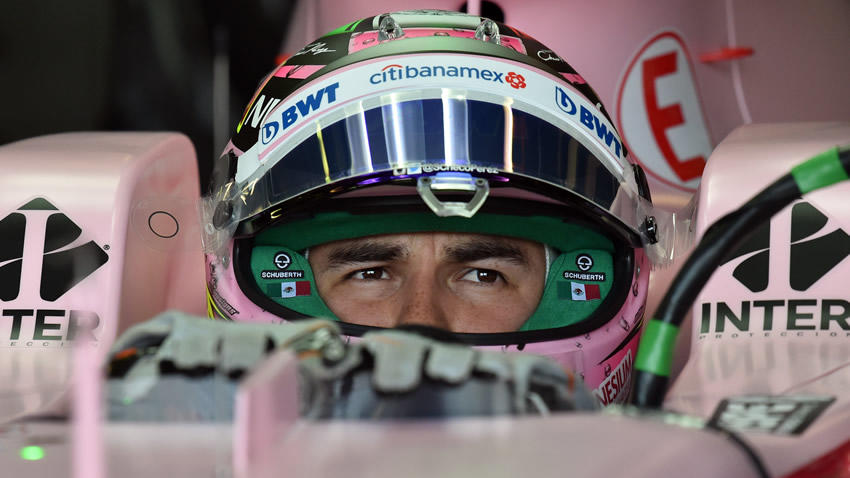 Checo Pérez: Entrenando duro para el GP de España