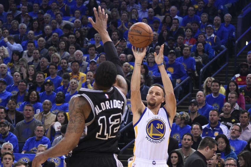 Victoria con remontada incluida de Golden State sobre San Antonio