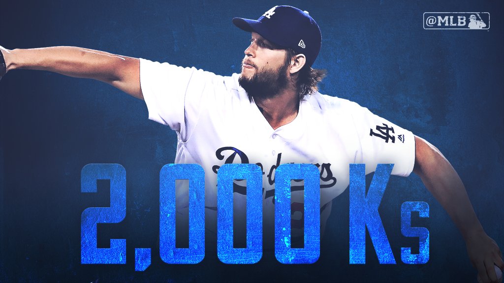 Clayton Kershaw entra en la historia de ponches