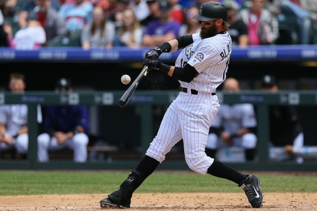 VIDEO | Así Charlie Blackmon practica para el HR Derby