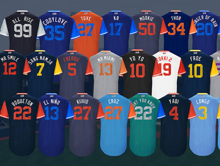 Los apodos más graciosos del Players Weekend de MLB