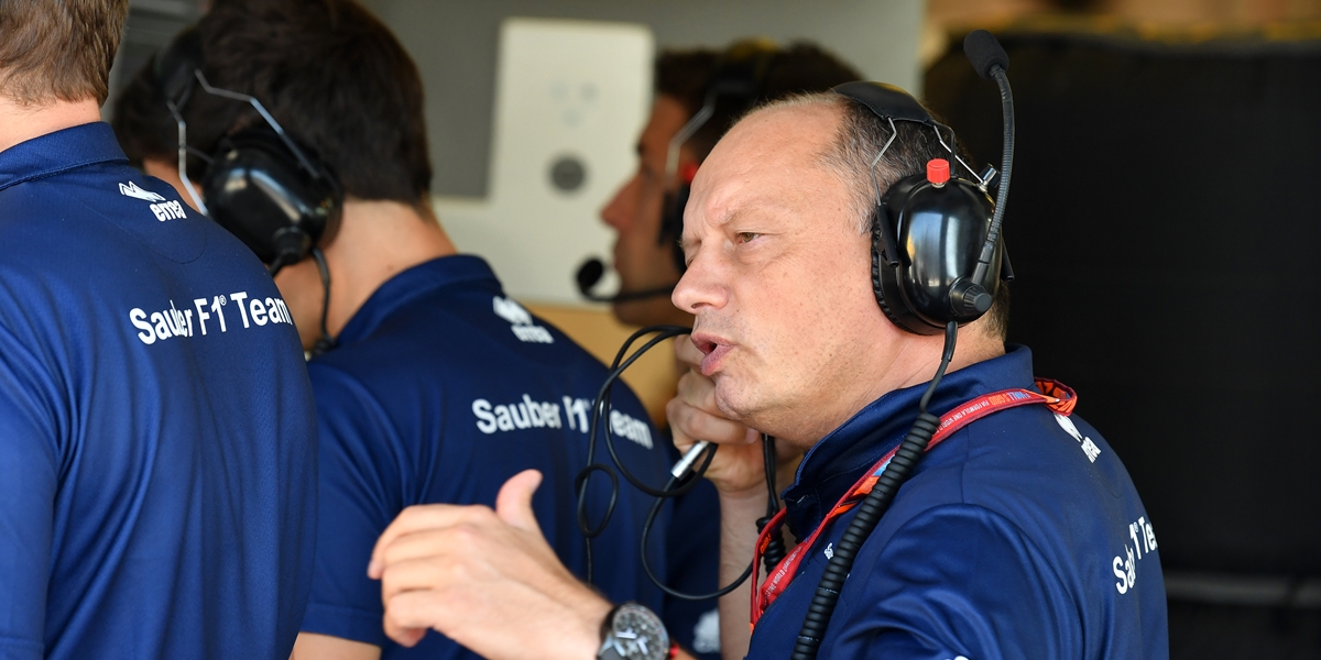 Sauber trabaja en el monoplaza de 2018