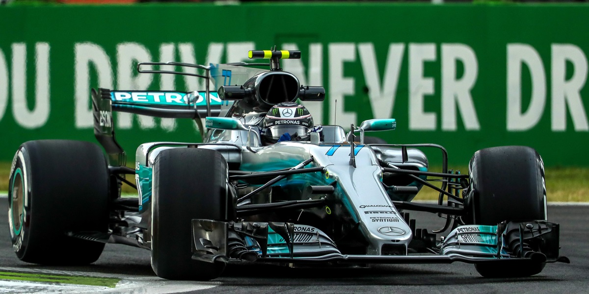 Mercedes dominante en los libres 1 y 2 de Monza