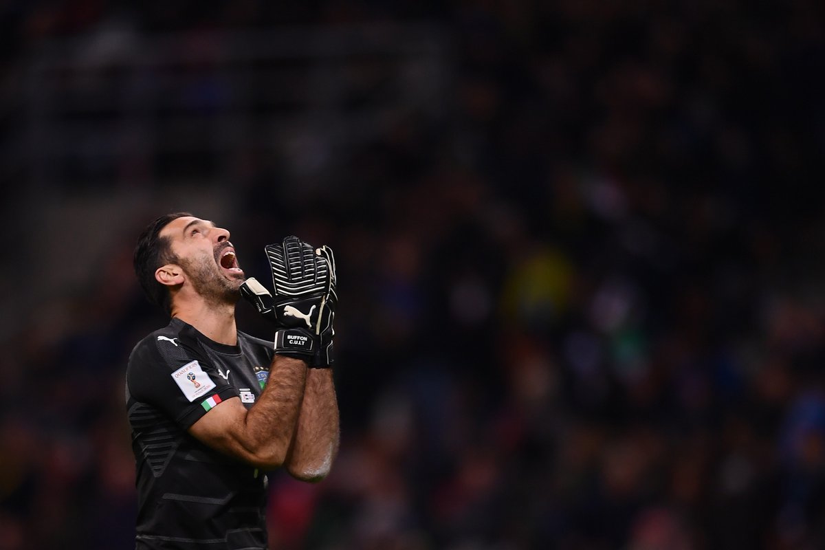 Las luces y sombras de Gigi Buffon con Italia