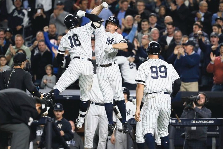 Los Yankees se perfilan como favoritos para el 2018