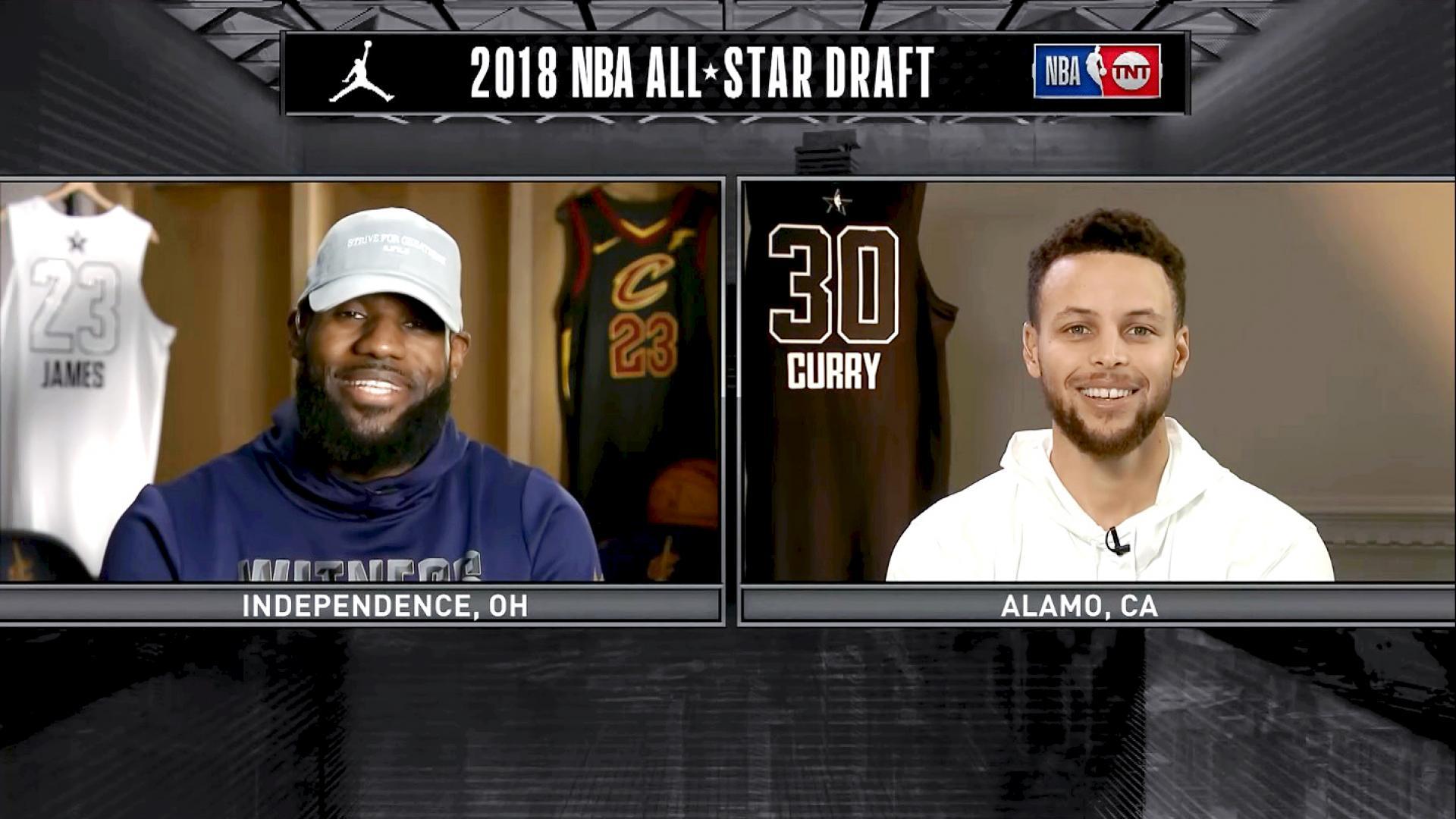 Team LeBron VS Team Curry: NBA All Star Game 2018