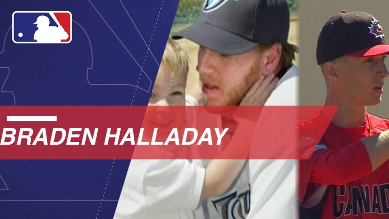 El legado de Roy Halladay sigue vivo: Braden su hijo