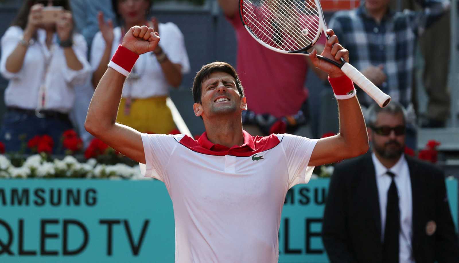 Djokovic debuta con victoria y Nadal ya conoce su rival en el Mutua Madrid Open