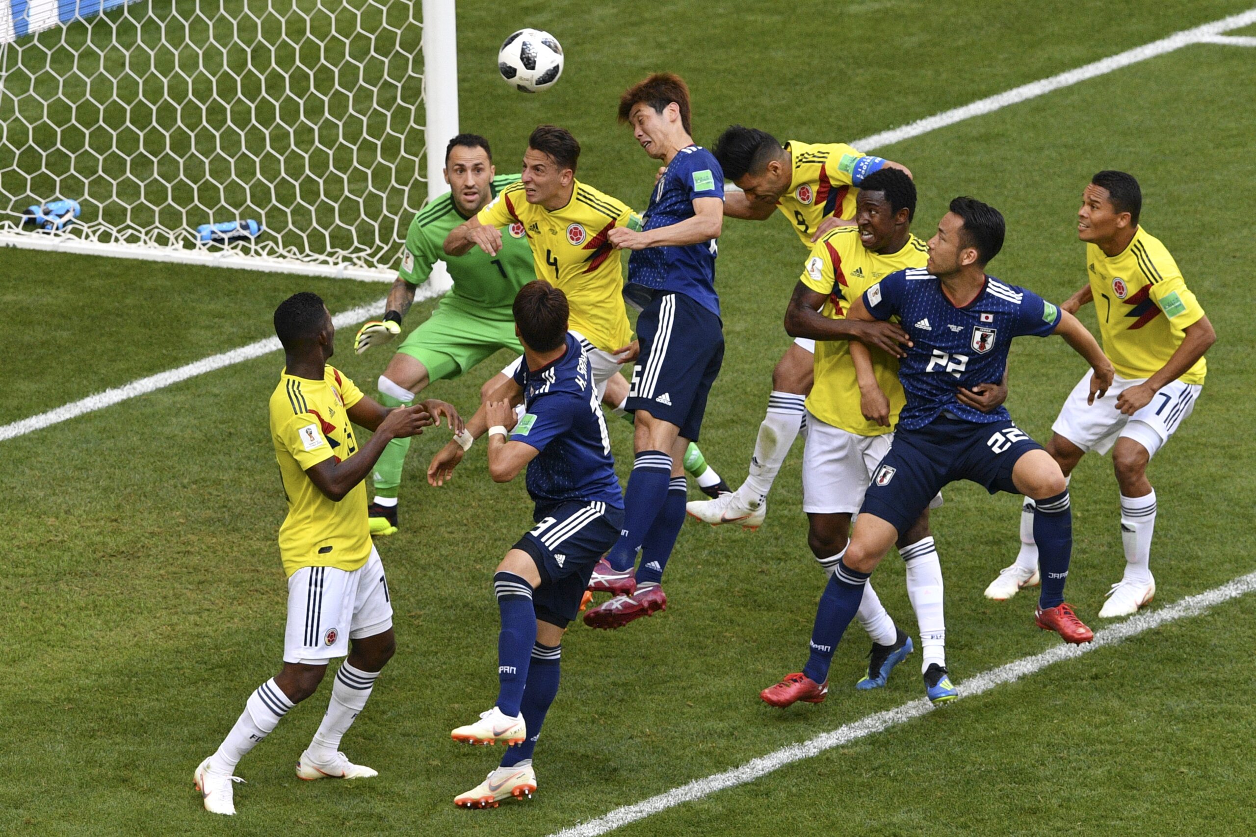 Colombia cayó ante Japón y se complica en Rusia