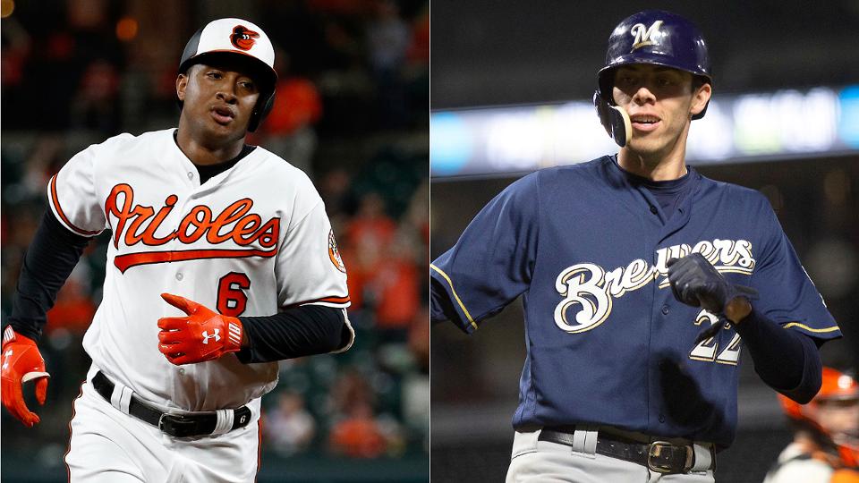 Schoop y Yelich, nombrados Jugadores de la Semana