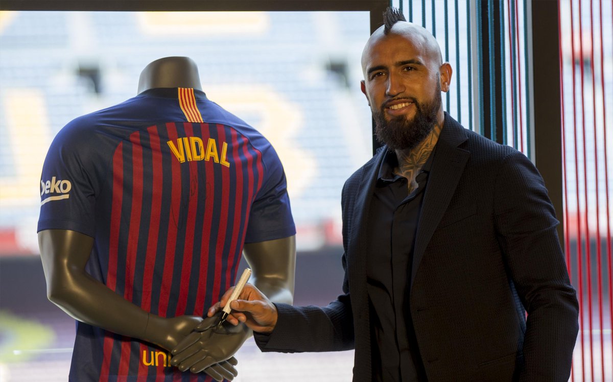 La meta de Arturo Vidal con el Barcelona