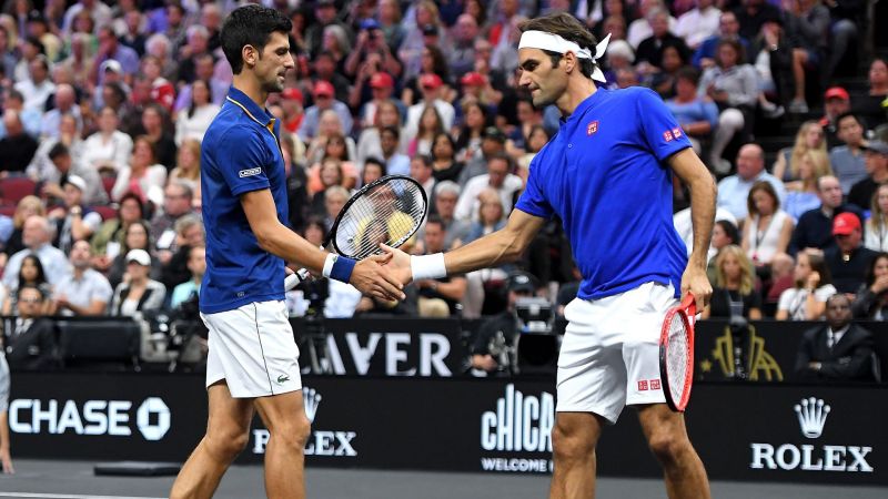 VIDEO | La razón por la cual Roger Federer y Novak Djokovic no juegan dobles