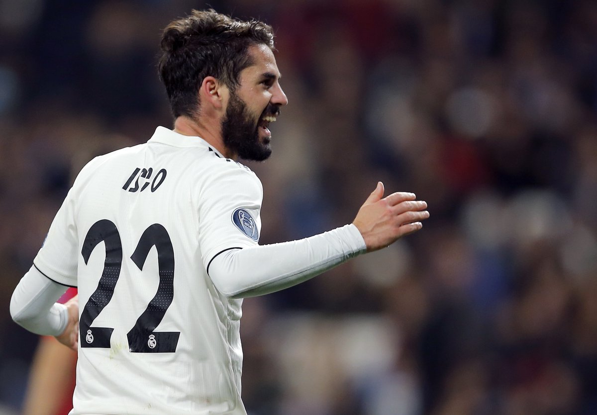 Isco rompe relaciones con la afición del Real Madrid