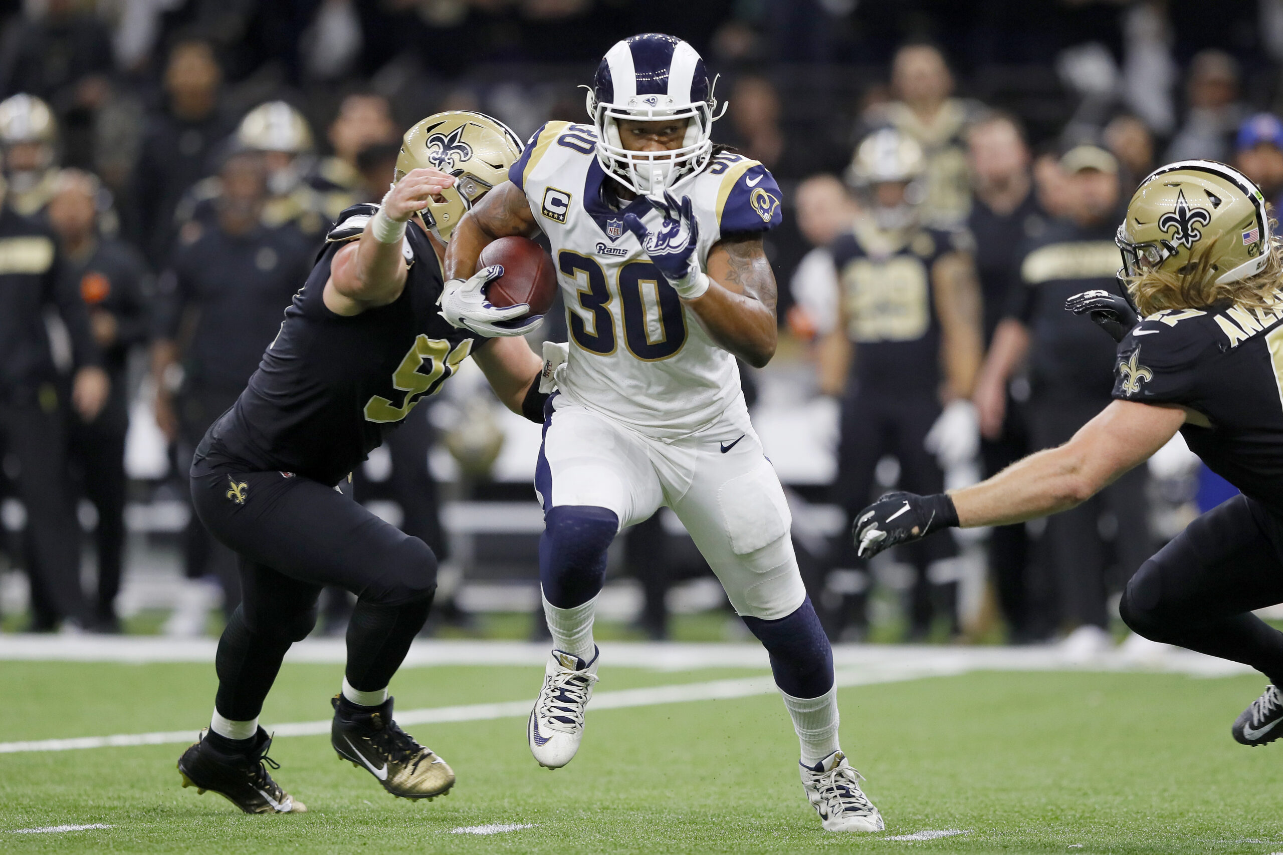 Todd Gurley, de fanático a protagonista en el Super Bowl