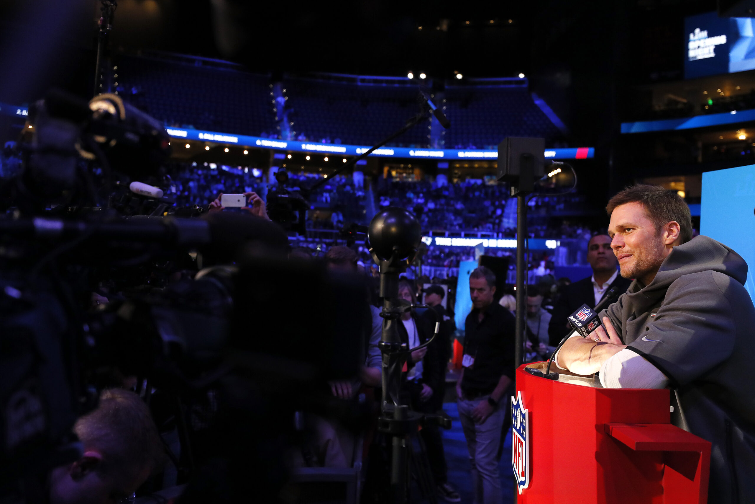 Confianza, humor y elogios en el Media Day del Super Bowl LIII