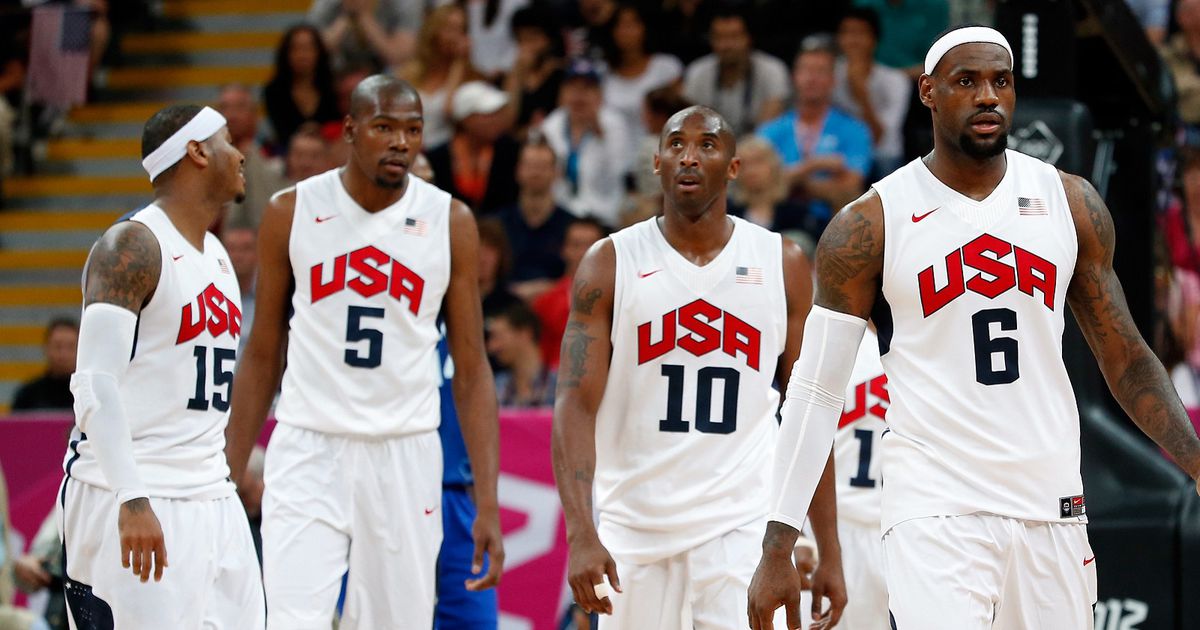 ¿Cómo sería el equipo de los Estados Unidos con jugadores de la NBA?