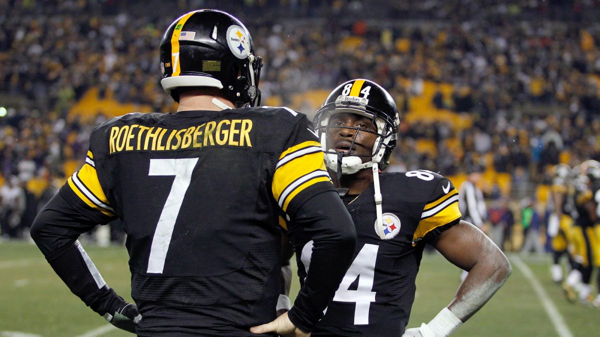 Roethlisberger y Antonio Brown, entre las certezas y dudas de los Steelers