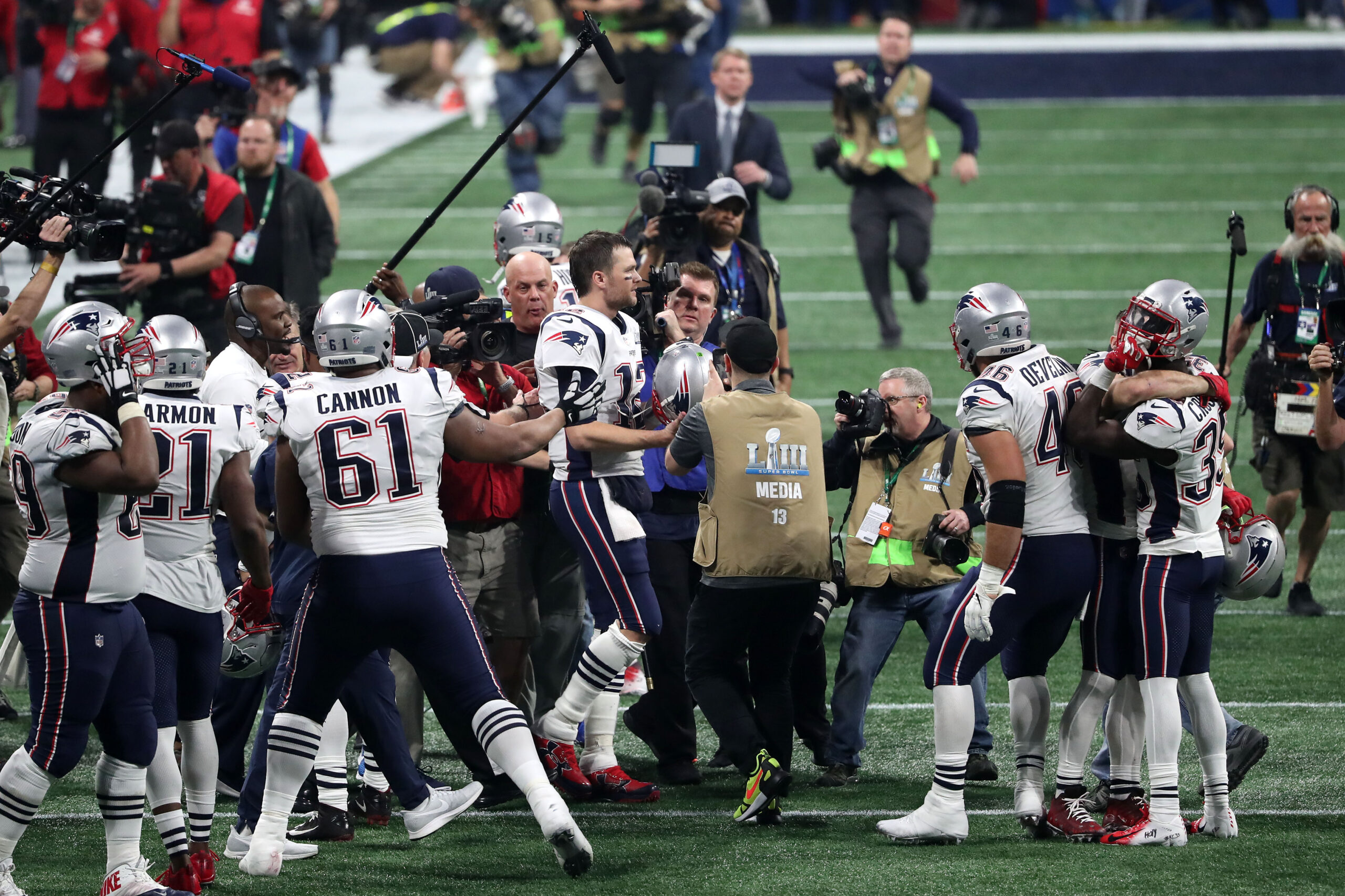 Se agigantó la dinastía: los Patriots vencieron 13-3 a los Rams y ganaron el Super Bowl LIII