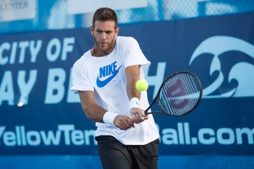 Del Potro pone primera en su regreso a las canchas en 2019