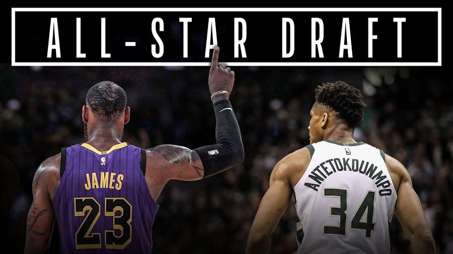 LeBron y Giannis definieron sus equipos para el All-Star Game