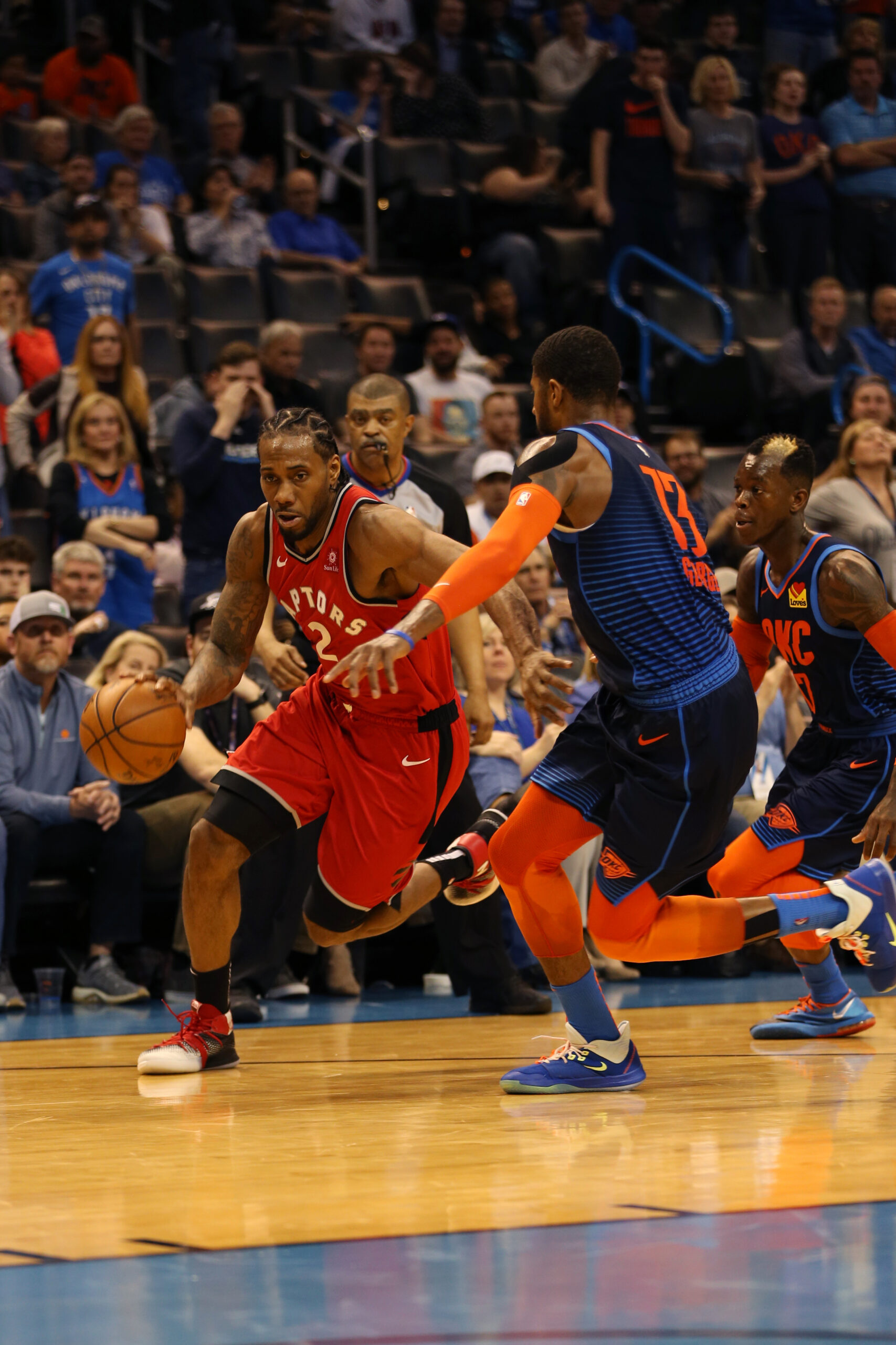 Sin Lowry, los Raptors vencieron en tiempo extra al Thunder