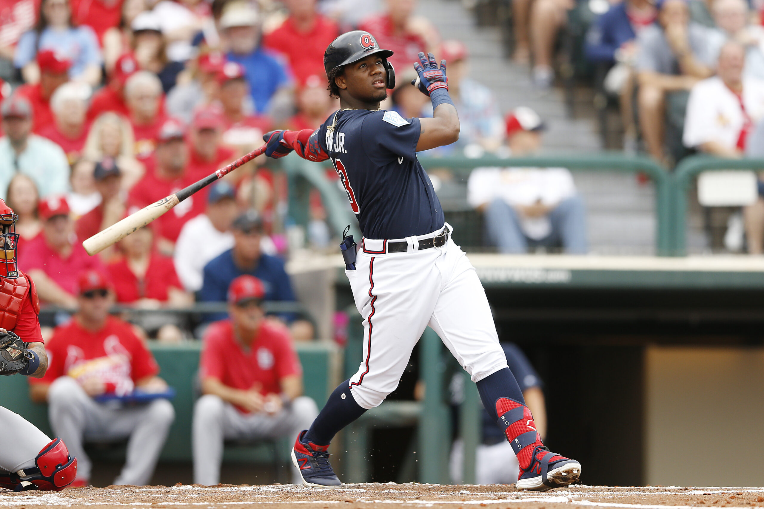 Las ansias de Acuña Jr. por el Juego Inaugural