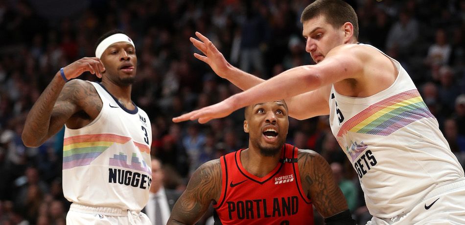 Denver Nuggets vs Portland Trail Blazers, serie inesperada