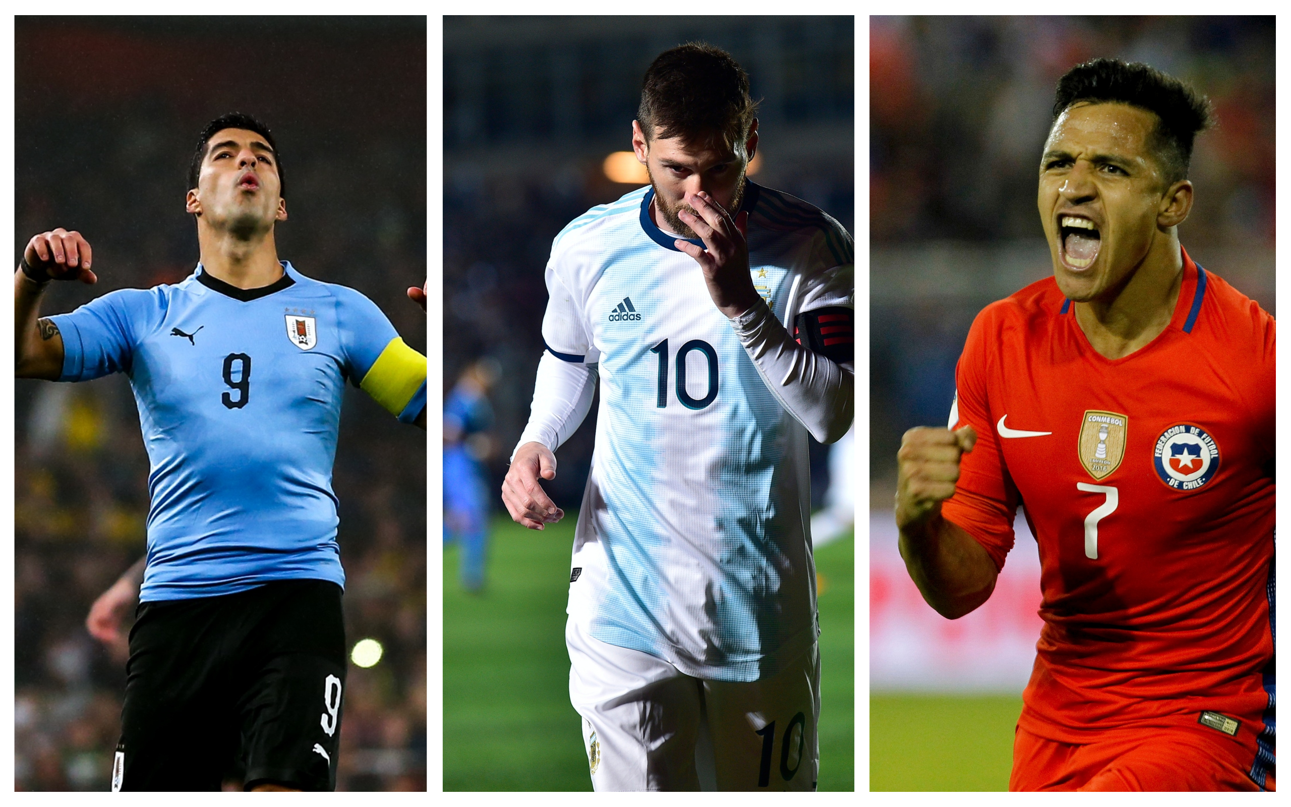 La Copa América de los goles: seis selecciones van con sus anotadores históricos